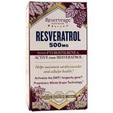 Reserveage Organics Resveratrol With Pterostilbene & Active  Trans-Resveratrol on sale at AllStarHealth.com